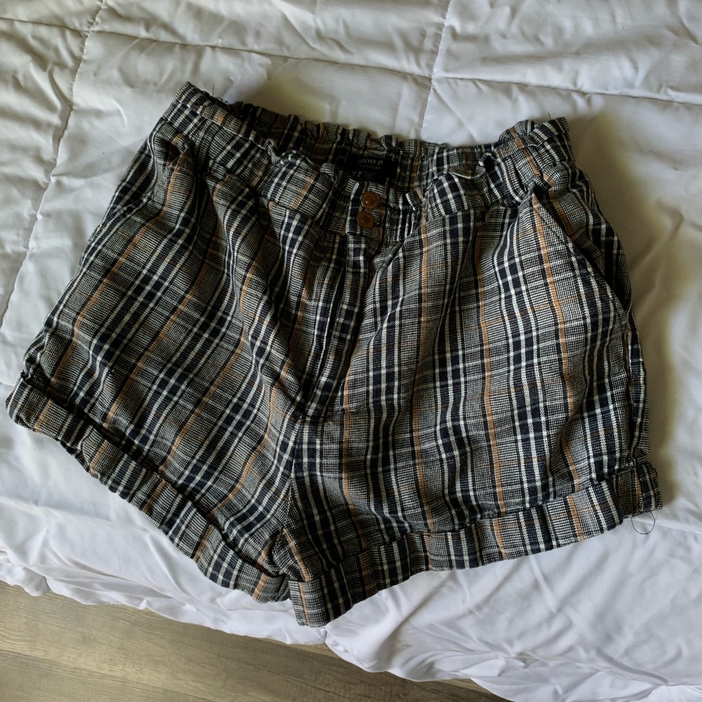 Plaid shorts